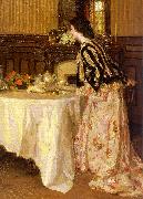 Henry Salem Hubble Tea Time oil painting